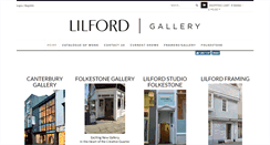 Desktop Screenshot of lilfordgallery.com